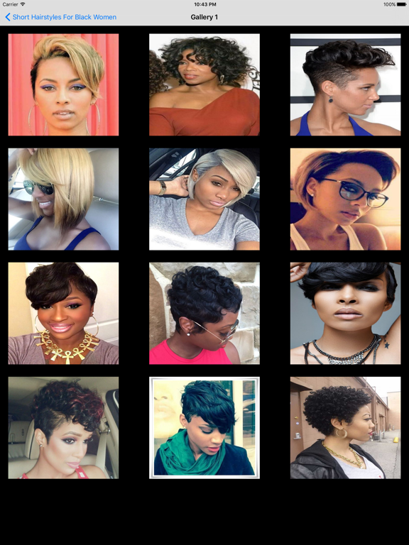 Screenshot #5 pour Short Hairstyles For Black Women