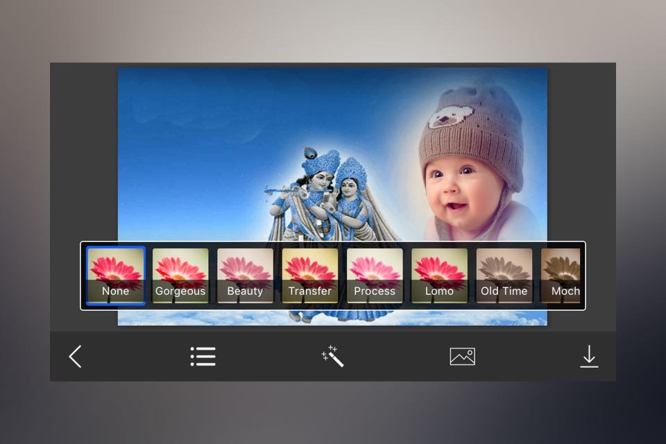 Radhe Krishna Photo Frames - Instant Frame Maker & Photo Editor screenshot 3