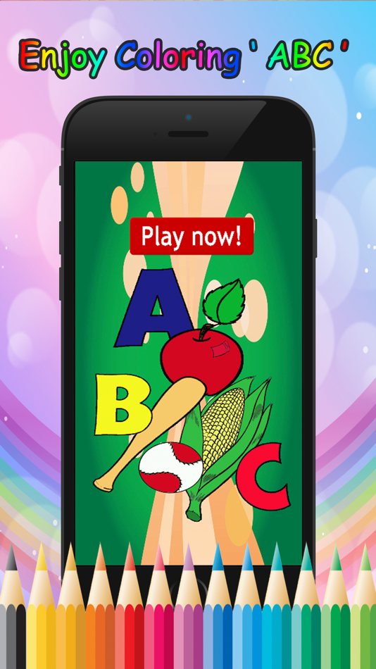 ABC Letter Coloring Book: preschool learning game - 1.0.2 - (iOS)