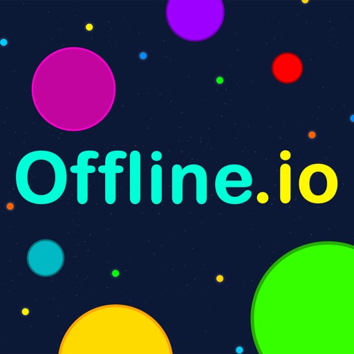Offline.io Dots Survival - A Fun Free Offline Agar Dot Eating Game" Icon