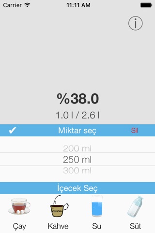 iwater | Hydration daily tracker and drink water reminder for your body balance screenshot 2