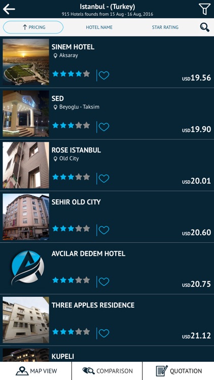Astra Bookings
