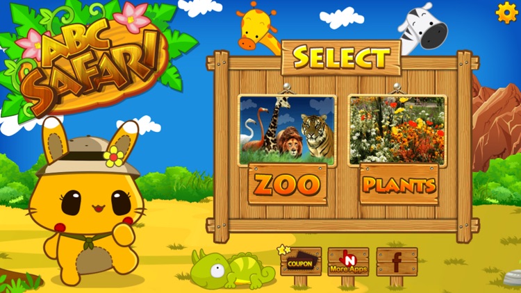 ABC SAFARI Animals & Plants - Video, Picture, Word, Puzzle Game screenshot-4