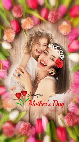 Game screenshot Mother Makeup Booth - Aa Photo Frame & Sticker Edit.or to Change Hair, Eye, Lip Color mod apk