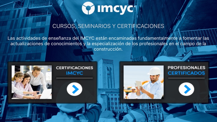 Certificaciones IMCYC