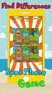 Photo Hunt Find The Spot Difference Games For Kids screenshot #2 for iPhone