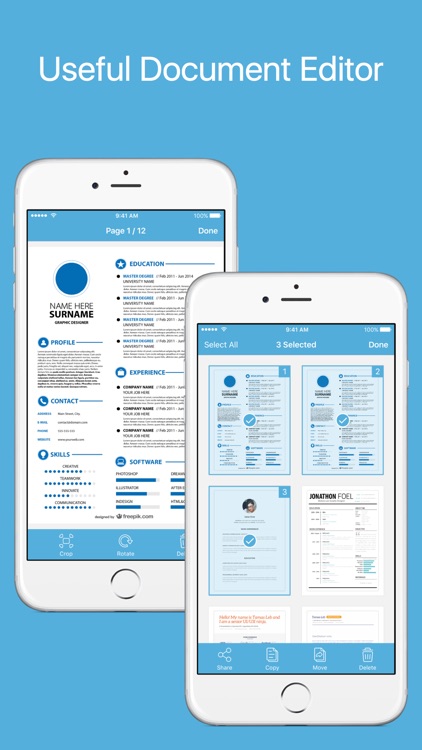 Scanner - Document and Receipt PDF Scanner