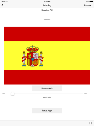 Screenshot #4 pour Radio Spain Online: Rádio Radios de España FM