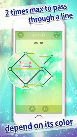 Game screenshot SmartLine - One stroke drawing puzzle game hack