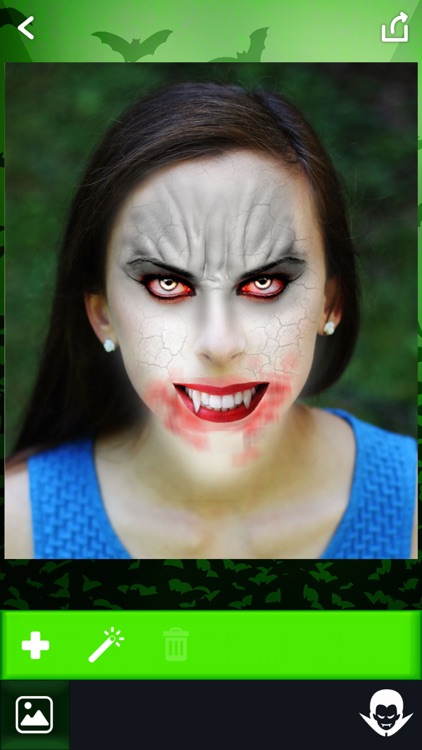 Vampire Photo Editor – Vampirize Yourself with Scary Face Changer Montage Maker & Horror Stickers screenshot-4