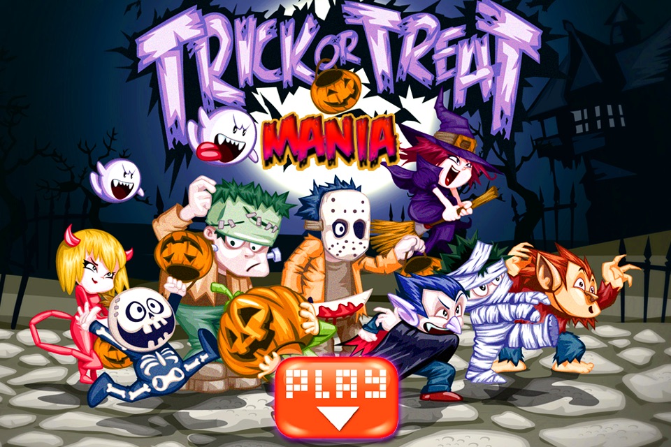 Trick or Treat Heroes - Match yummy candy and swipe halloween sweets to collect magic gems screenshot 4