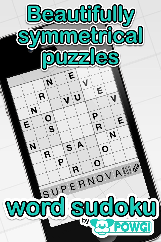 Word Sudoku by POWGI screenshot 3