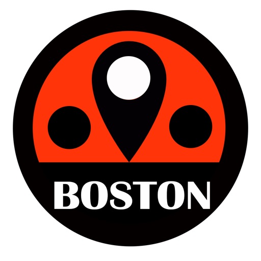 Boston travel guide with offline map and Massachusetts mbta subway transit by BeetleTrip icon