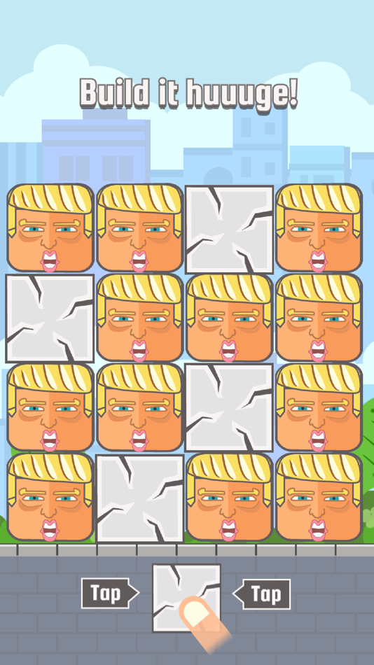 Trump's Face Wall - Build Donald Trumps Wall Games - 1.0.0 - (iOS)