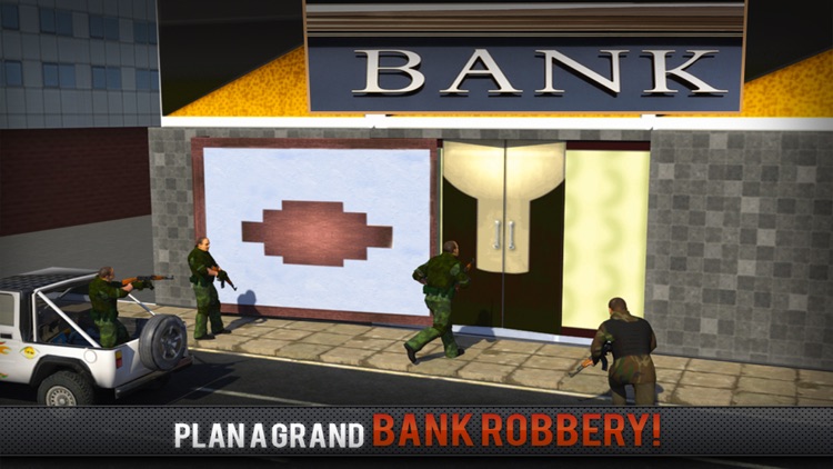 Bank Robbery Real Car Driver Escape Shooting Game screenshot-4