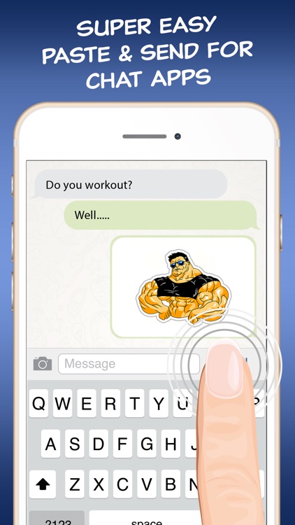 Big Emoji Stickers - Extra Funny Sticker Emojis for Messages & Texting
