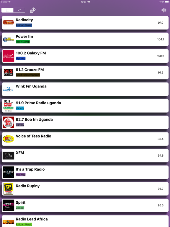 Screenshot #6 pour Uganda Radio Live Free