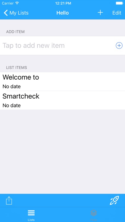 Smartcheck - The ultimate list maker