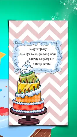Game screenshot Virtual B-day Card Make.r – Wish Happy Birthday with Decorative Background and Colorful Text apk