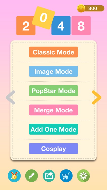 2048-a puzzle game have 4x4 and 5x5 checkerboard screenshot-3