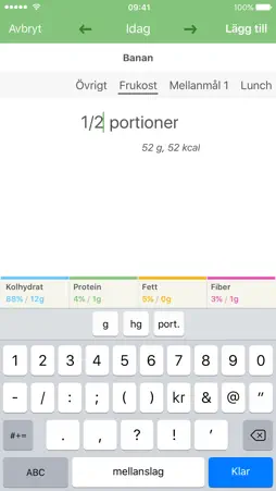 Näringsguide screenshot 4