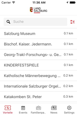 Salzburger Familienpass screenshot 2