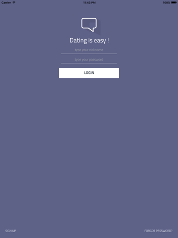 Dating is easy -- Datetodays free ! iPad screenshot 5 - Social Networking app