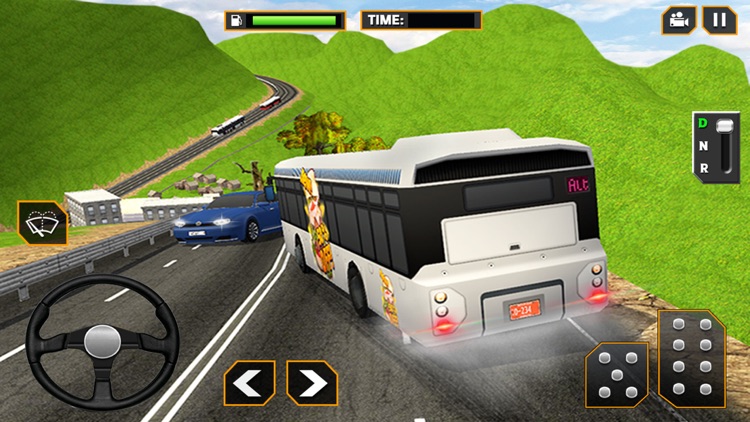 Real Off-Road Hill Tourist Bus Driver Simulator 3D