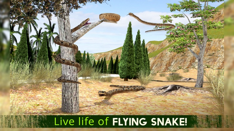 Real Flying Snake Attack Simulator: Hunt Wild-Life Animals in Forest