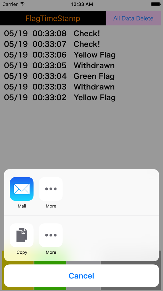 #1. Flag Time Stamp (iOS) 由: Takashi IYODA
