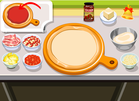 Screenshot #6 pour Tessa’s Pizza  - apprendre à faire vos recette dans ce jeu de cuisine pour les enfants