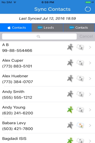 Salesforce Contacts Sync screenshot 3