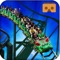 Take a break from pressure and stress by Riding on Roller Coaster in beautiful theme park 