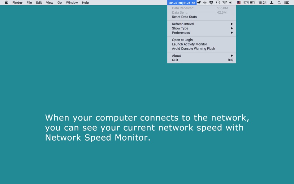 Network Speed Monitor - 2.4.1 - (macOS)