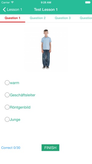 Learn German by Picture and Sound - Easy to learn German Voc(圖5)-速報App