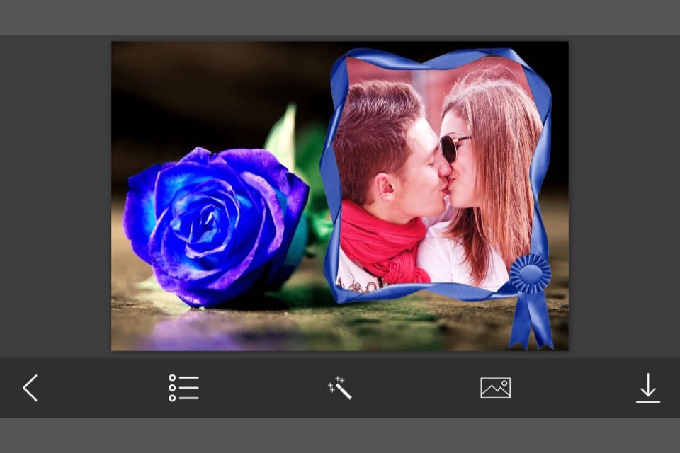 Rose Flower Photo Frame - Amazing Picture Frames & Photo Editor screenshot 2