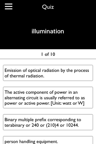 Electrical Terminology Pro screenshot 4