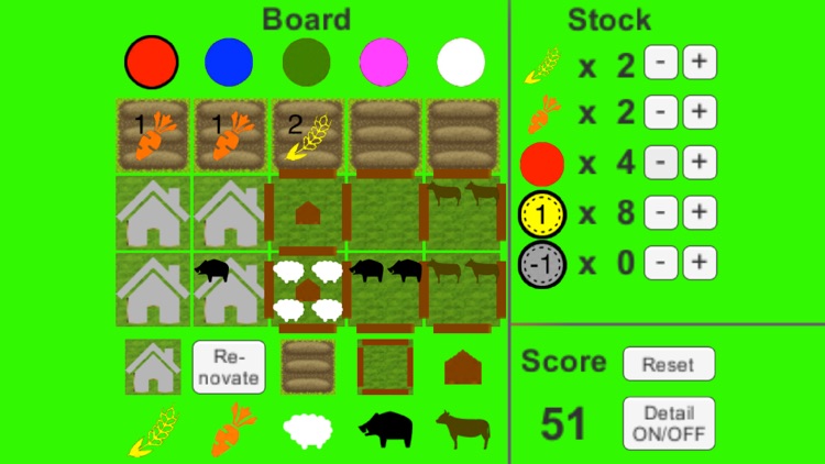 Score Calculator for Agricola