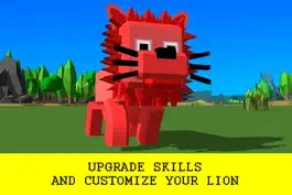 Game screenshot Cube Lion Survival Simulator Free hack