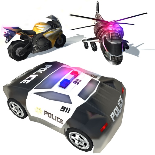 Police Chase Smash Arcade iOS App