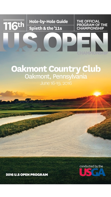 USGA eProgram for the 2016 U.S. Open