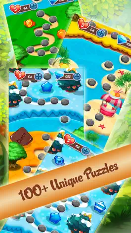 Game screenshot Jelly Quest - bejewel garden mania hack