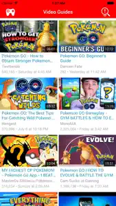 Game Guide for Pokémon GO - All Level Video Guide to catch Pokemon screenshot #1 for iPhone