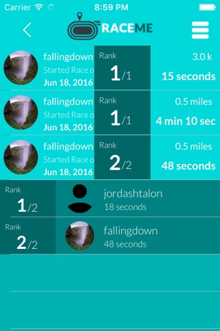 RaceMe - Race Your Friends In Real Time screenshot 3