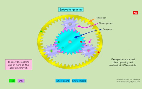 Visual Maths and Science - Gears Animation Lite screenshot 2