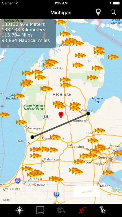Michigan: Lakes and Fishes