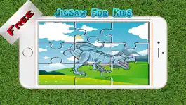 Game screenshot Динозавр головоломки дети - Головоломки Образование Обучение Бесплатно для малышей и дошкольников apk