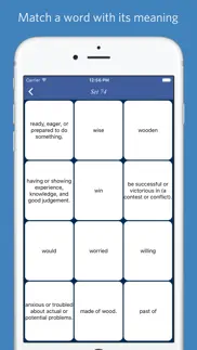 mastering oxford 3000 word list - quiz, flashcard and match game iphone screenshot 4