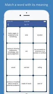 mastering oxford 3000 word list - quiz, flashcard and match game iphone resimleri 4
