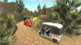 Game screenshot Off road tuk tuk auto rickshaw driving 3D simulator free 2016 : Take tourists to their destinations through hilly tracks hack